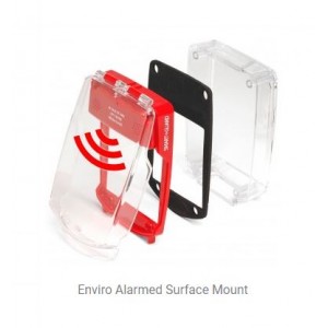 Vimpex SGE-SS-R Waterproof Surface Smart+Guard Call Point Cover with Sounder (Red)